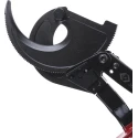 CK Flush Ratchet Cable Cutter Steel Handle Rubber Grip 52mm Maximum Cutting Capacity T3678