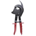 CK Flush Ratchet Cable Cutter Steel Handle Rubber Grip 52mm Maximum Cutting Capacity T3678