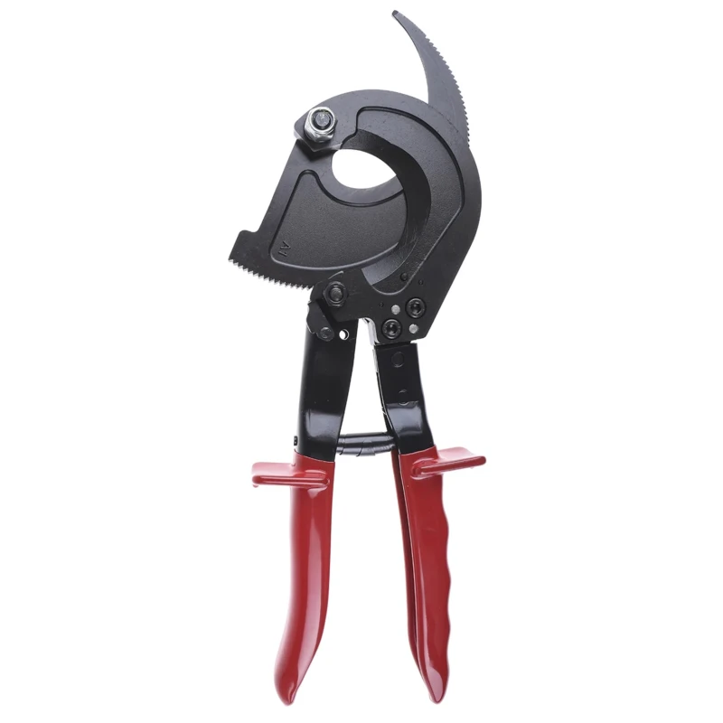 CK Flush Ratchet Cable Cutter Steel Handle Rubber Grip 52mm Maximum Cutting Capacity T3678