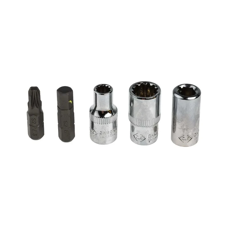 CK 28-Piece 1/4 in Standard Chrome Vanadium Steel Socket Set T4654