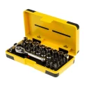 CK 28-Piece 1/4 in Standard Chrome Vanadium Steel Socket Set T4654