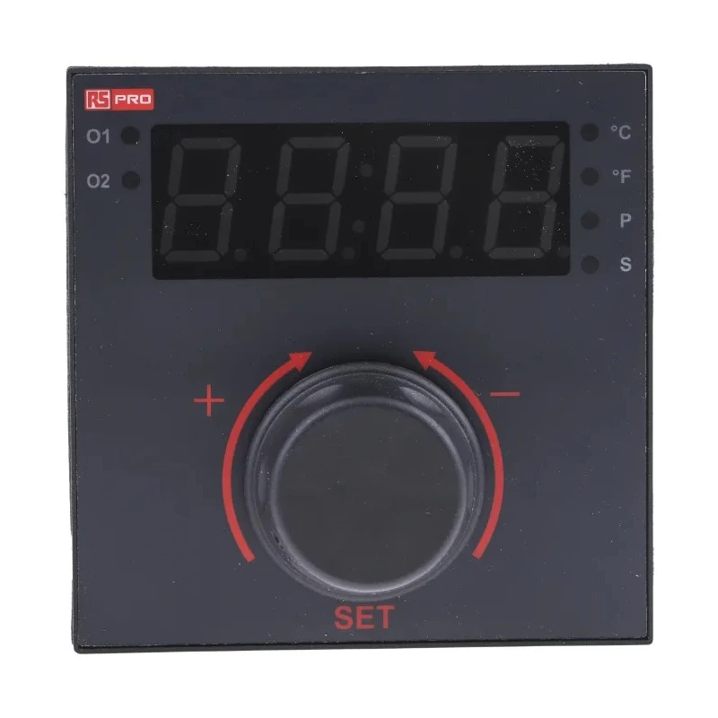 RS PRO Panel PID Temperature Controller 1 Input, 2 Output Relay 115V AC PID Controller 188-5166
