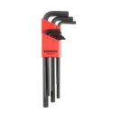 Bondhus 9 Piece L Metric Hex Key Set, Hex Size 1.5 to 10 mm HLX9M