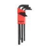Bondhus 9 Piece L Metric Hex Key Set, Hex Size 1.5 to 10 mm HLX9M