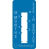 Timestrip Time Indicator Label 22 °C to 22 °C TS121
