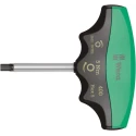 Wera Metric T Handle Hex Key, Hex Size 4 mm, Overall Length 150 mm, IEC 60900 Standard 05005081001