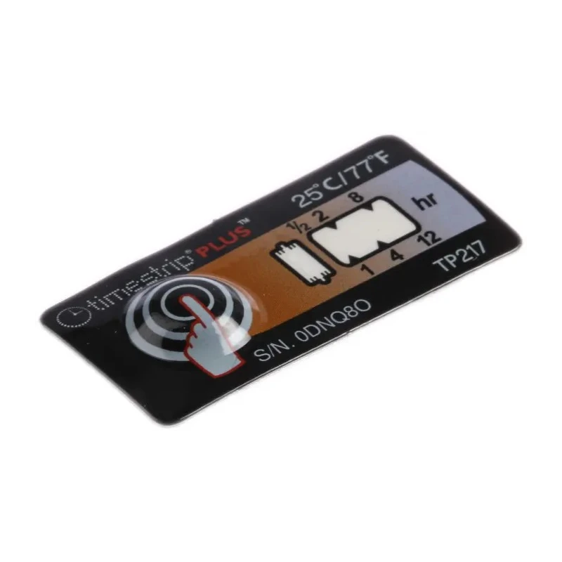 Timestrip Temperature Label Indicator 22 °C to 25 °C TP217