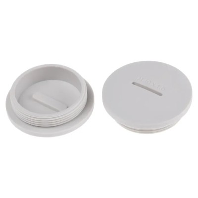 RS PRO Cable Gland Plug M40 Thread, Polyamide 66 Material, 45.8 mm Diameter 865-9782