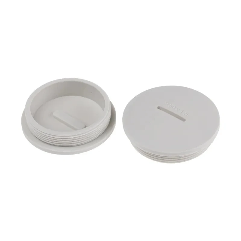 RS PRO Cable Gland Blanking Plug M50 Thread Polyamide 66 Grey 55.5 mm Diameter 865-9786