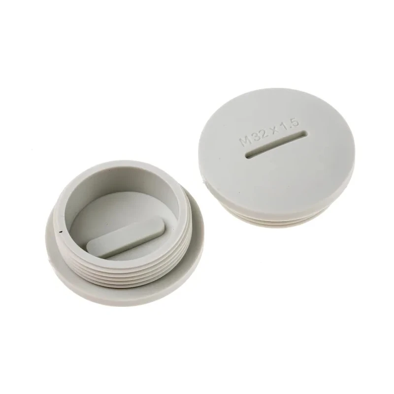 RS PRO Cable Gland Plug M32 Thread Polyamide 66 Grey 36.6 mm Diameter 865-9789