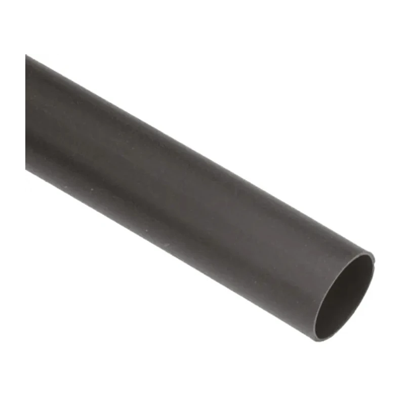 TE Connectivity Heat Shrink Tubing Black 25.4 mm Sleeve Diameter x 60 m Length 2:1 Shrink Ratio Polyolefin LSTT-25.4-0-SP