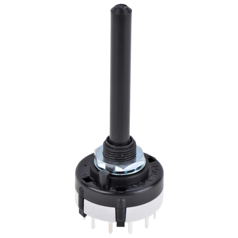 Lorlin 4 Position 3PST Rotary Switch 150mA, Panel Mount, Polyamide 66 Housing CK1061