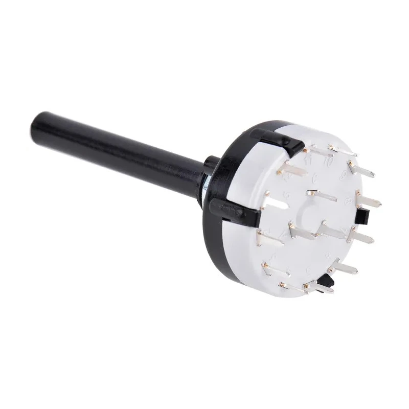 Lorlin 4 Position 3PST Rotary Switch 150mA, Panel Mount, Polyamide 66 Housing CK1061