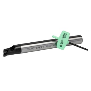 Pramet Lathe Part Internal Turning Lathe Tool Holder, 107° Approach, 1mm Length A20Q-SDQCR 11
