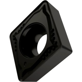 Pramet High Precision Diamond Shape Indexable Lathe Insert 2.38 mm Height, 95° Approach, 6.4 mm Length CCMT 060208E-FM:T9315