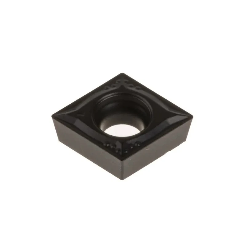 Pramet Lathe Part Diamond Shape Indexable Insert CCMT 060202E-FM:T9325 95° Approach, 2.38 mm Height, 6.4 mm Length