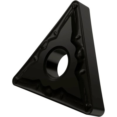 Pramet Triangular Shape High-Performance Indexable Lathe Part, 4.76 mm Height, 93° Approach Angle TNMG 160404E-FM:T9325