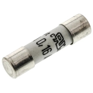 Mersen Ceramic Cartridge Fuse 160mA 250V AC Super Fast Acting 5 x 20 mm F084001 / MI5FA25V0.16