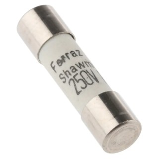 Mersen 630mA FA Ceramic Cartridge Fuse 5 x 20 mm 250V AC Super Fast Acting X084016 / MI5FA25V0.63