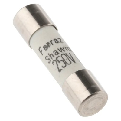 Mersen 630mA FA Ceramic Cartridge Fuse 5 x 20 mm 250V AC Super Fast Acting X084016 / MI5FA25V0.63