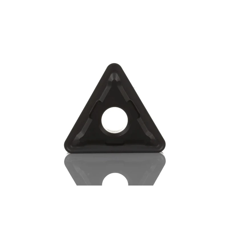 Pramet Lathe Insert, Triangular Shape, MT-CVD Coated Carbide, 93° Approach Angle, 16.5mm Length, 4.76mm TNMG 160412E-R:T9335
