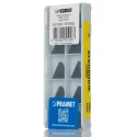 Pramet Lathe Insert Triangular Shape Aluminium 3.18 mm Height 16.5 mm Length Bright Finish TPMR 160308E-47:T9325