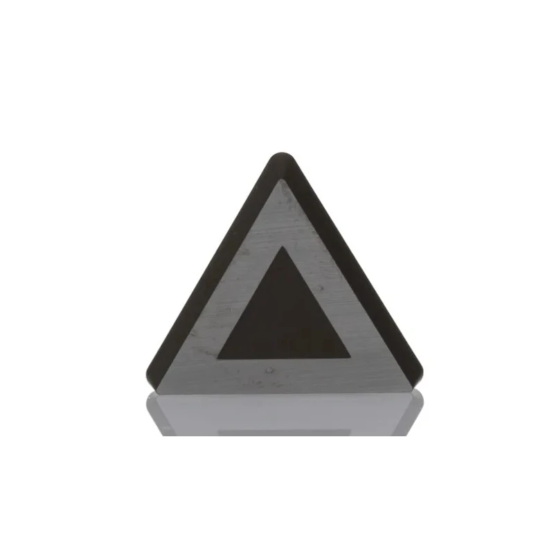 Pramet Lathe Insert Triangular Shape Aluminium 3.18 mm Height 16.5 mm Length Bright Finish TPMR 160308E-47:T9325