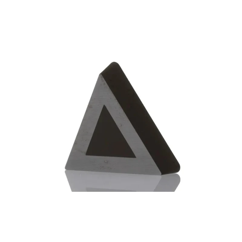 Pramet Lathe Insert Triangular Shape Aluminium 3.18 mm Height 16.5 mm Length Bright Finish TPMR 160308E-47:T9325