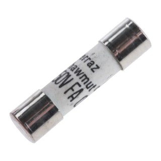 Mersen 800mA FA Ceramic Cartridge Fuse, 250V AC, 5 x 20 mm, Ultra Rapid FF Series C084021 / MI5FA25V0.8