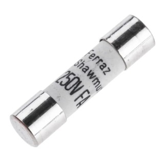 Mersen 1.6A 250V AC Super Fast Acting Ceramic Cartridge Fuse 5 x 20 mm L084006 / MI5FA25V1.6
