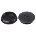 RS PRO Threaded Blanking Cable Gland Plug M63 Thread Size Polyamide 66 Black 69.3 mm Diameter 865-9760