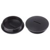 RS PRO Threaded Blanking Cable Gland Plug M63 Thread Size Polyamide 66 Black 69.3 mm Diameter 865-9760