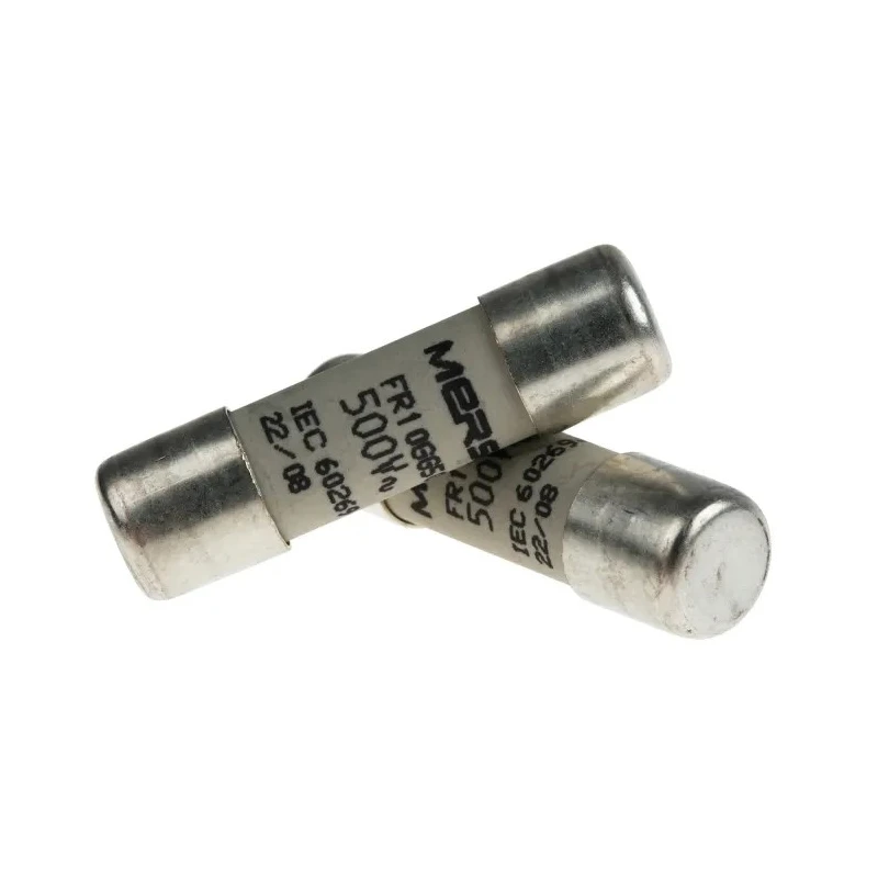 Mersen 6A GG Ceramic Cartridge Fuse, 10 x 38 mm, 500V AC, Super Fast Acting K215128 / FR10GG50V6