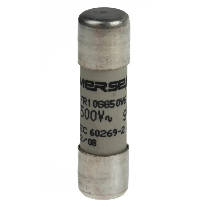 Mersen 6A GG Ceramic Cartridge Fuse, 10 x 38 mm, 500V AC, Super Fast Acting K215128 / FR10GG50V6