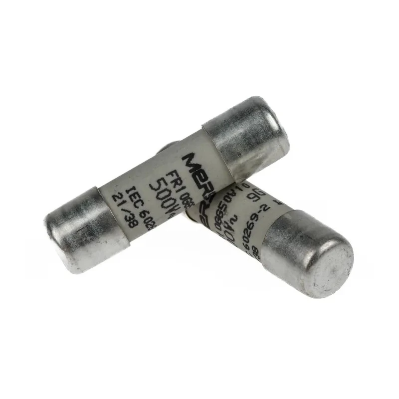 Mersen 10A GG Ceramic Cartridge Fuse 10 x 38 mm 500V AC Super Fast Acting S218194 / FR10GG50V10