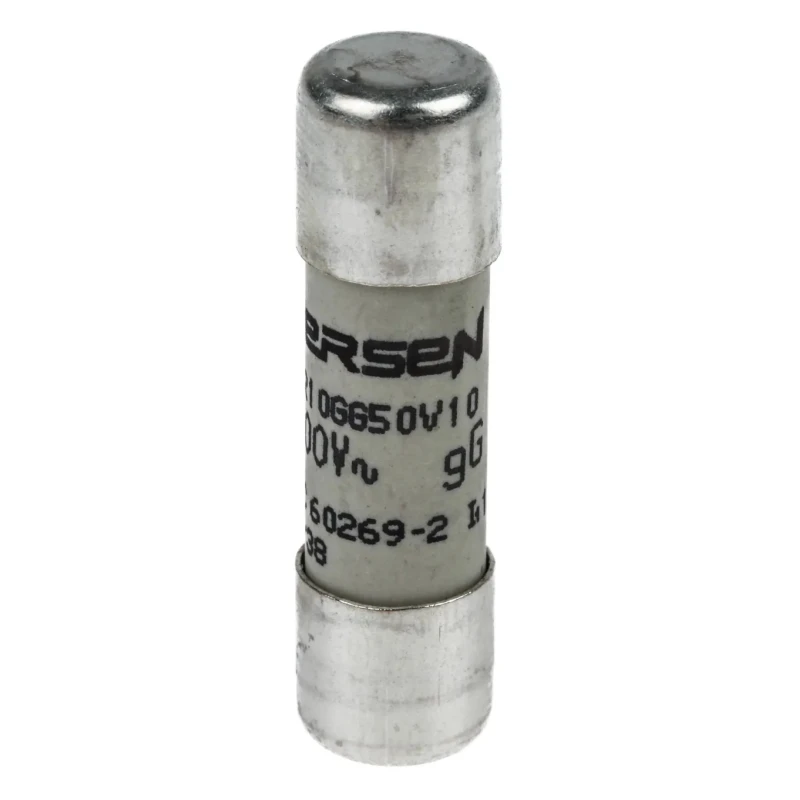 Mersen 10A GG Ceramic Cartridge Fuse 10 x 38 mm 500V AC Super Fast Acting S218194 / FR10GG50V10