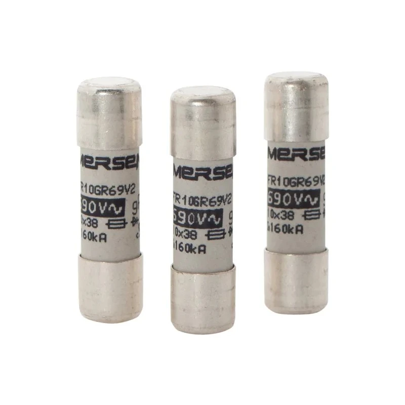 Mersen 16A GG Ceramic Cartridge Fuse 10 x 38 mm 500V AC Super Fast Acting G200750 / FR10GG50V16