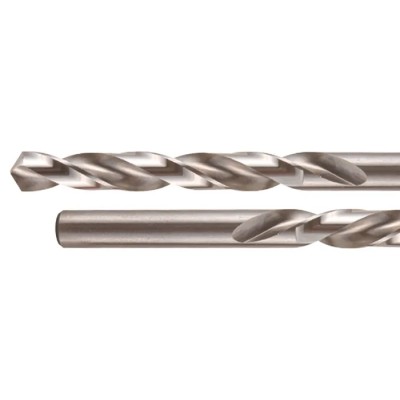 Makita High-Speed Steel (HSS) Cylindrical Shank Drill Bit 13mm Size, 117mm Overall Length, 75mm Drilling Length D-09787