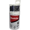 Makita 18-Piece Twist Drill Bit Set for Multi-Material, HSS, 3 mm to 10 mm P-23818
