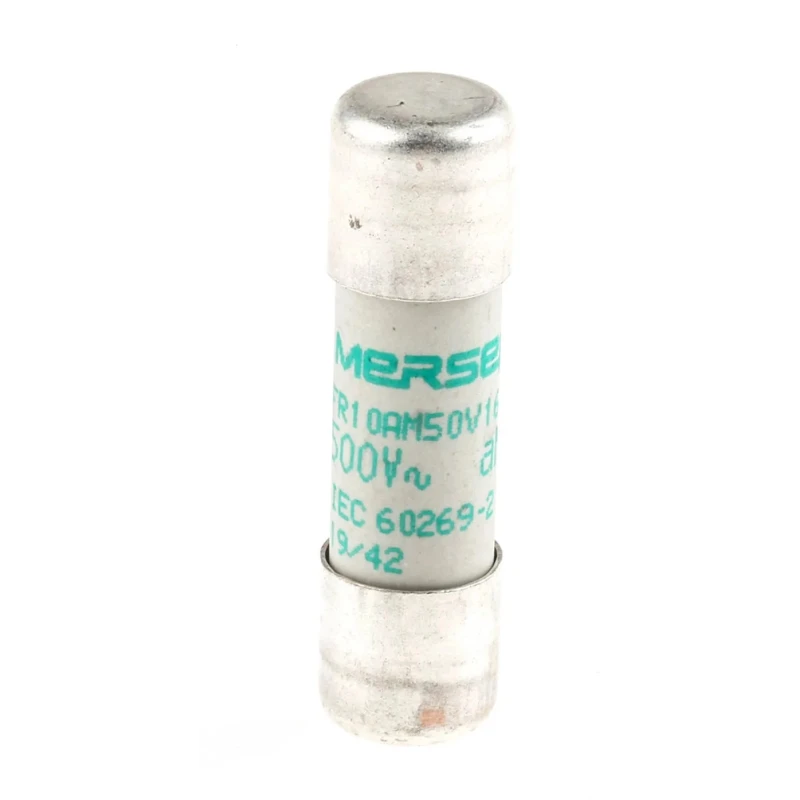 Mersen 16A GG Ceramic Cartridge Fuse 10 x 38 mm 500V AC Super Fast Acting F214618 / FR10AM50V16