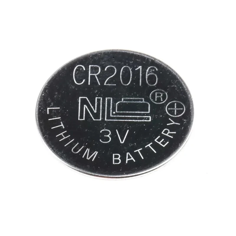 RS PRO 3 V Lithium Manganese Dioxide CR2016 Button Battery 20 mm Diameter 5 Pack CR2016