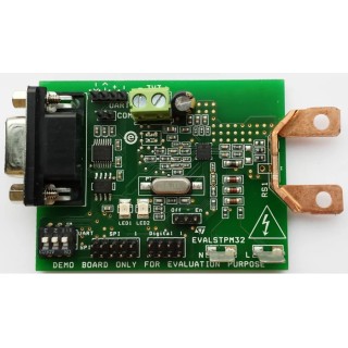 STMicroelectronics Single-Phase Energy Metering Evaluation Board for STEVAL-IPE023V1 with Shunt Current Sensor EVALSTPM32
