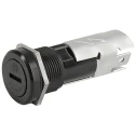 Schurter 16A Panel Mount Fuse Holder 1P-Pole for 6.3 x 0.8 mm, 250V ac 0031.2205