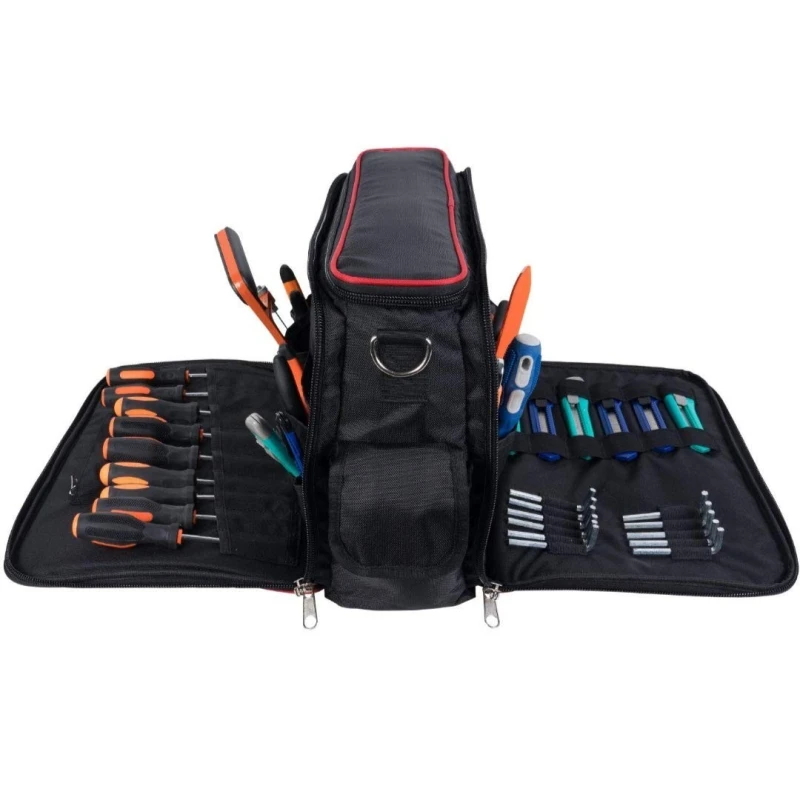  pahal-electrician-technician-service-engineer-mechanic-plumber-and-carpenter-nylon-tool-bag-red-60343-1