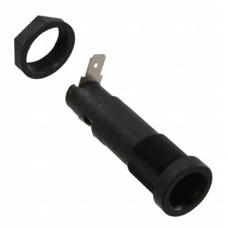 Schurter 10A 250V AC Mini Panel Mount Fuse Holder 1-Pole FEU Series 0031.1693