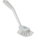 Vikan Hard Bristle White Scrubbing Brush White Polyethylene Terephthalate Bristle Material 23mm Bristle Length 42375