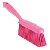 Vikan Pink Hand Brush with 50 mm Bristle Length, 35 mm Width, 330 mm Length, 110 mm Height 45891