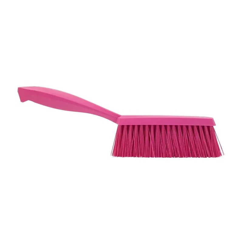 Vikan Pink Hand Brush with 50 mm Bristle Length, 35 mm Width, 330 mm Length, 110 mm Height 45891