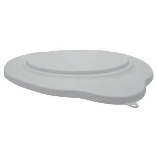 Vikan 20L Plastic White Bucket Lid 56935, Complies with Food Contact Material Standards 310x365x40mm