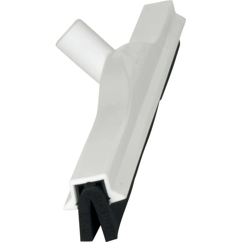 Vikan White Double-Bladed Cell Rubber Squeegee 110 mm x 80 mm x 700 mm for Industrial Cleaning 77555